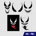 Venom Eyes SVG