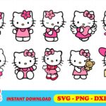 hello kitty svg bundle