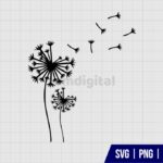 Dandelion SVG File