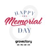 Happy Memorial Day SVG