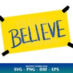 believe ted lasso SVG vector