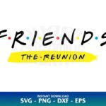 friends reunion logo svg
