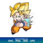 dragon ball mini goku svg