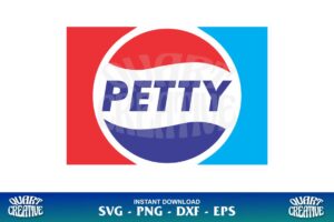 pepsi petty logo svg cricut
