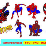 spiderman svg cricut