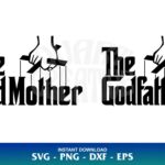 the godmother the godfather svg