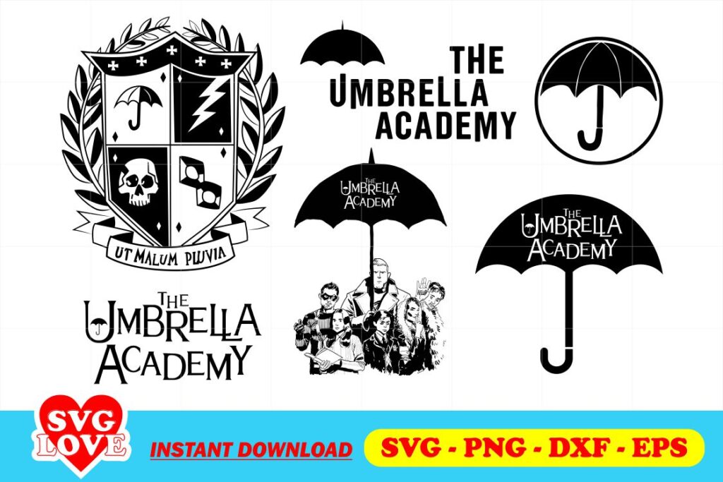 the umbrella academy svg