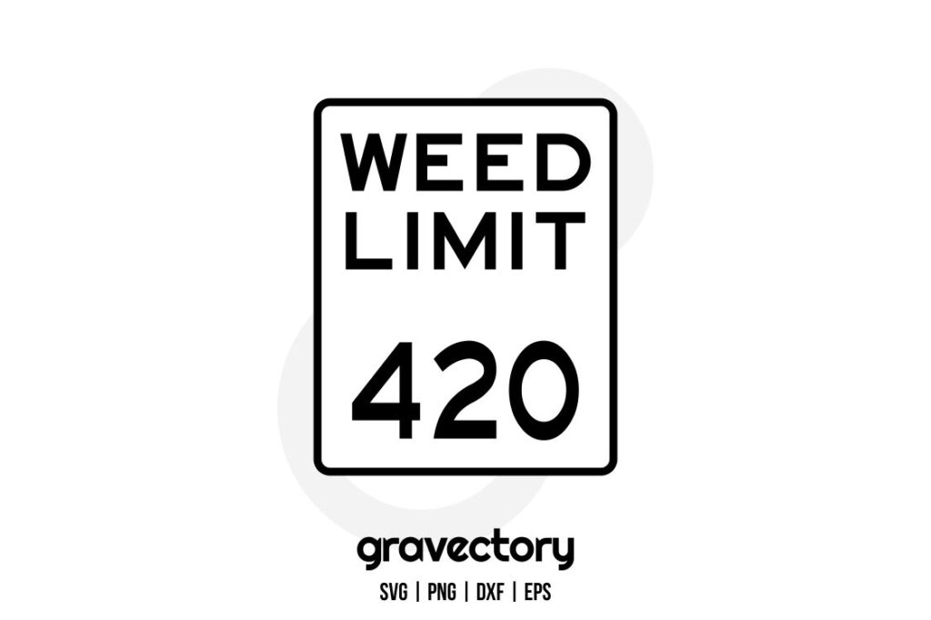 weed limit 420 svg