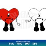 Bad Bunny Un Verano Sin Ti Love SVG