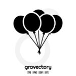 Balloons SVG Free