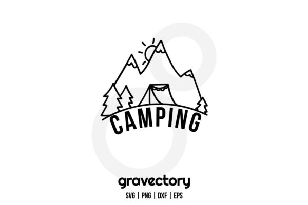 Camping SVG Free - Gravectory