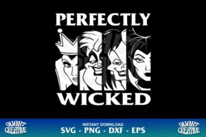 perfectly wicked svg