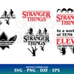 stranger things svg bundle