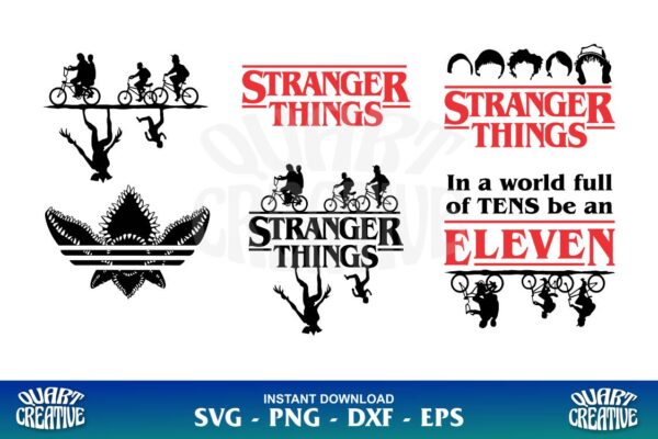 Stranger Things SVG Bundle - Gravectory