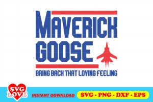 top gun maverick goose svg