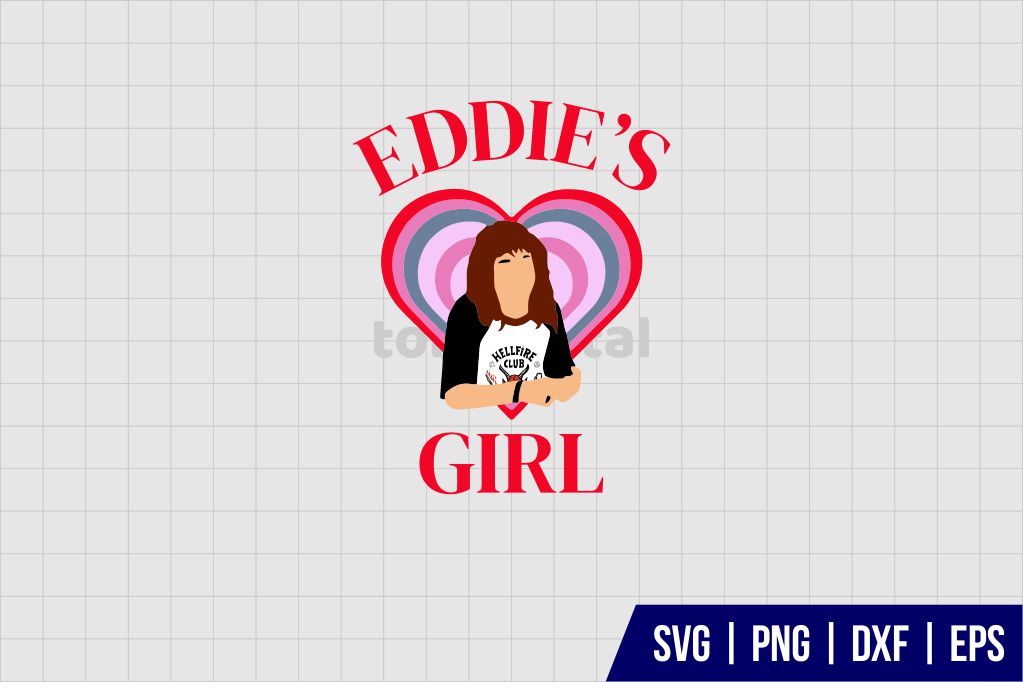 Eddies Girl SVG