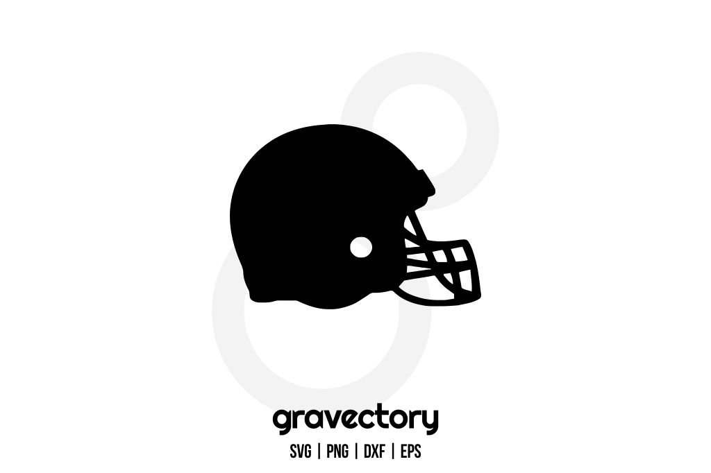 Football Helmet SVG Free