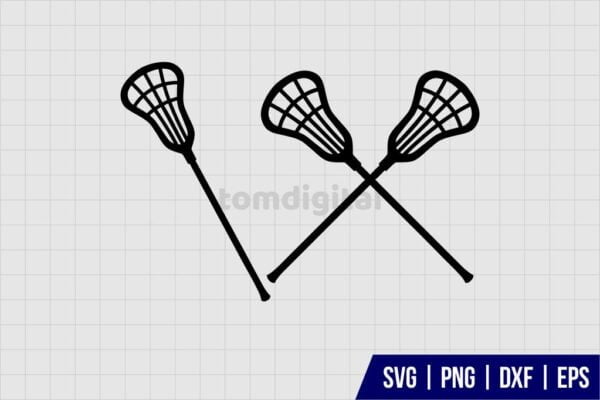 Lacrosse Stick Svg - Gravectory