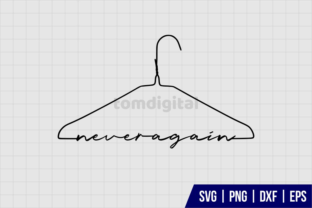 Never Again SVG