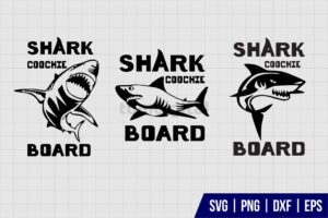 Shark Coochie Board SVG