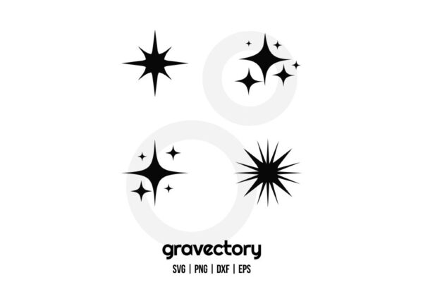 Sparkle SVG Free - Gravectory