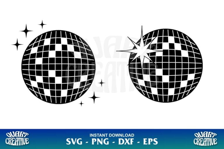 Disco Ball SVG - Gravectory