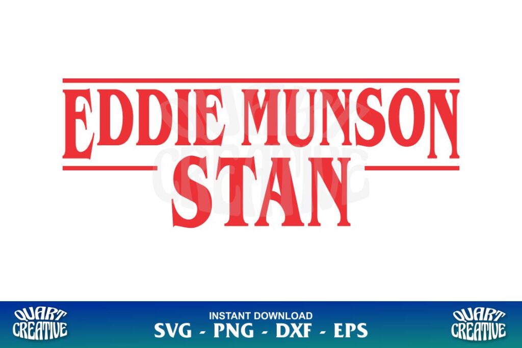 eddie munson stan svg Eddie Munson Stan SVG