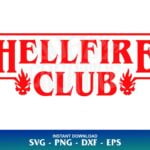 Hellfire Club Stranger Things SVG