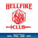 Hellfire Club SVG Cricut