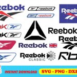 reebok logo svg bundle