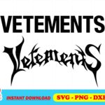 vetements logo SVG