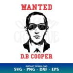 Wanted DB Cooper SVG