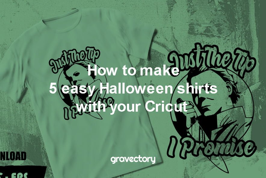 How to make 5 easy Halloween shirts with your Cricut