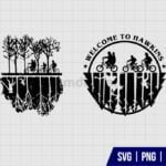 Stranger Things The Upside Down SVG