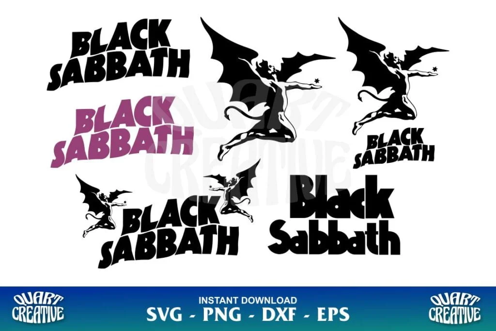 black sabbath logo svg