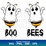 boo bees svg