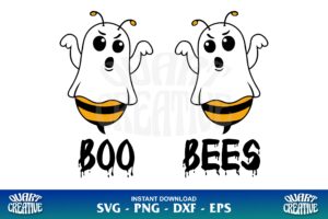 boo bees svg