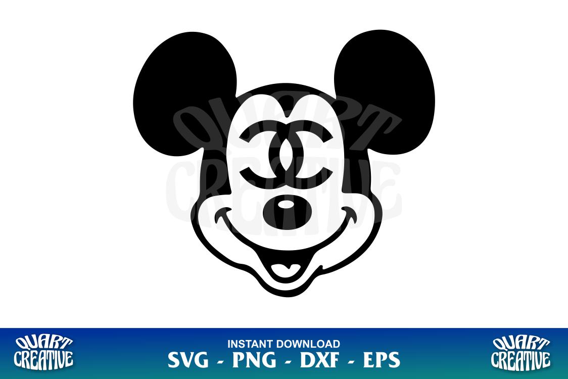 Chanel Mickey Mouse SVG - Gravectory