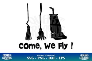 come we fly svg
