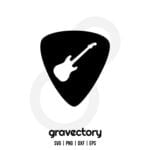 guitar pick svg free