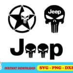 Jeep Punisher SVG