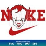 Pennywise Nike Logo SVG