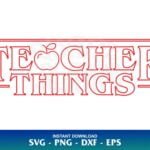 teacher things svg