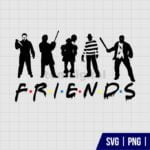 Halloween Friends Horror SVG