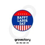 Happy Labor Day SVG Free