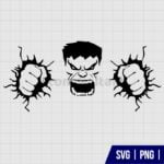 Hulk Smash SVG