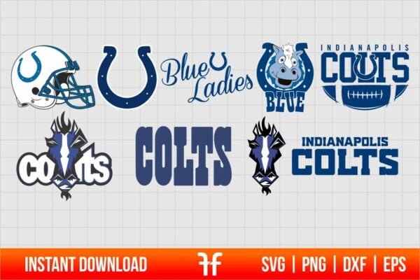 Indianapolis Colts Svg Bundle Gravectory 1645