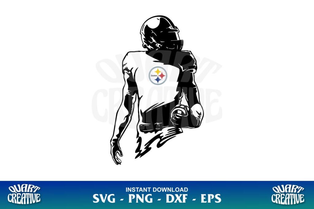 Pittsburgh Steelers Football Player SVG Pittsburgh Steelers Football Player SVG