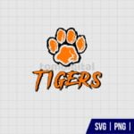 Tiger Paw SVG