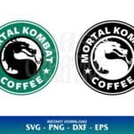 mortal kombat coffee svg